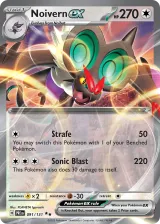 Noivern ex 091/131 Double Rare from Prismatic Evolutions