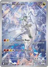 N's Reshiram 167/159 Illustration Rare from Journey Together