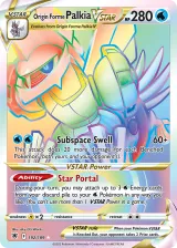 Origin Forme Palkia VSTAR 192/189 Rainbow Rare from Astral Radiance