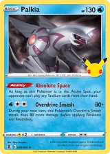 Palkia 4/25 Rare from Celebrations