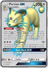 Persian-GX 207/214 Ultra Rare from Unbroken Bonds