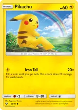 Pikachu 28/73 Common from Shining Legends