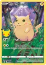Pikachu 5/25 Rare Holo from Celebrations