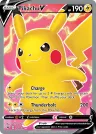 Pikachu V 170/185 Ultra Rare from Vivid Voltage