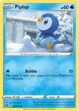 Piplup 035/172 Common from Brilliant Stars