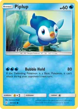 Piplup 54/236 Common from Cosmic Eclipse
