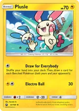 Plusle 53/168 Uncommon from Celestial Storm