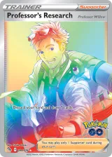 Professor's Research 084/078 Rainbow Rare from Pokémon GO