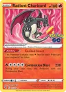 Radiant Charizard 011/078 Radiant Rare from Pokémon GO