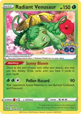 Radiant Venusaur 004/078 Radiant Rare from Pokémon GO