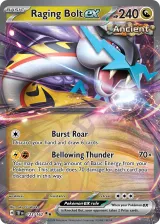 Raging Bolt ex 123/162 Double Rare from Temporal Forces