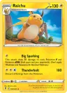 Raichu 050/203 Rare Holo from Evolving Skies