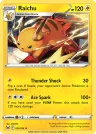 Raichu 053/196 Rare from Lost Origin