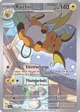 Raichu 211/193 Illustration Rare from Paldea Evolved