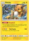 Raichu 41/147 Rare Holo from Burning Shadows