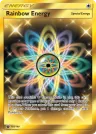 Rainbow Energy 183/168 Secret Rare from Celestial Storm