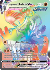 Rapid Strike Urshifu VMAX 169/163 Rainbow Rare from Battle Styles