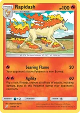 Rapidash 18/181 Uncommon from Team Up