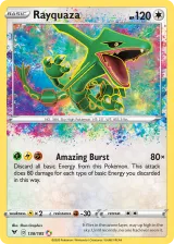 Rayquaza 138/185 Amazing Rare from Vivid Voltage