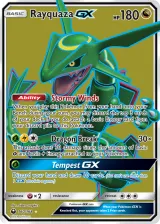 Rayquaza-GX 160/168 Ultra Rare from Celestial Storm