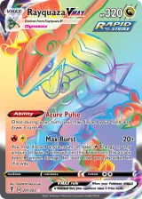 Rayquaza VMAX 217/203 Rainbow Rare from Evolving Skies