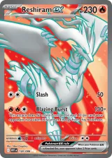 Reshiram ex 158/086 Ultra Rare from White Flare