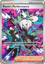 Roxie's Performance 121/086 Special Illustration Rare from Chaos Rising