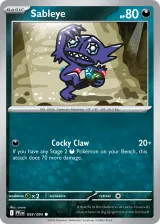 Sableye 059/94 Common from Phantasmal Flames