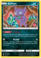 Sableye 88/168 Uncommon from Celestial Storm
