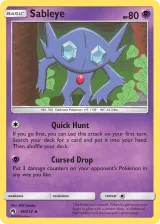 Sableye 96/214 Uncommon from Lost Thunder