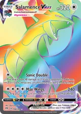 Salamence VMAX 194/189 Rainbow Rare from Darkness Ablaze