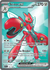 Scizor ex 195/162 Ultra Rare from Temporal Forces