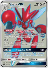 Scizor-GX 158/168 Ultra Rare from Celestial Storm