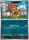 Scrafty 058/086 Uncommon from White Flare