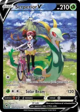 Serperior V TG13/TG30 Rare Holo V from Silver Tempest