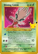 Shining Celebi 106/105 Secret Rare from 30th Celebration