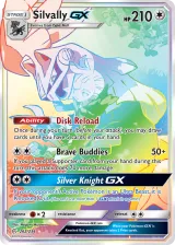 Silvally-GX 262/236 Rainbow Rare from Cosmic Eclipse