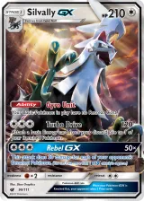 Silvally-GX 90/111 Rare Holo GX from Crimson Invasion