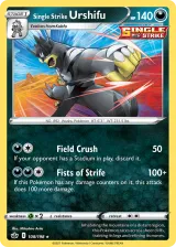 Single Strike Urshifu 108/198 Rare Holo from Chilling Reign
