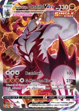 Single Strike Urshifu VMAX 168/163 Rainbow Rare from Battle Styles