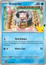 Slowpoke 016/128 Common from 30th Celebration