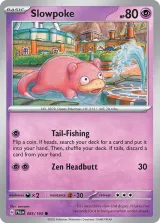 Slowpoke 085/193 Common from Paldea Evolved