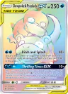 Slowpoke & Psyduck-GX 239/236 Rainbow Rare from Unified Minds