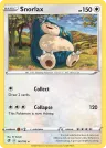 Snorlax 141/192 Rare from Rebel Clash