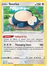 Snorlax 143/196 Rare Holo from Lost Origin
