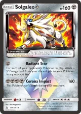 Solgaleo ◇ 89/156 Rare Prism Star from Ultra Prism
