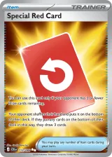 Special Red Card 113/086 Ultra Rare from Chaos Rising