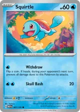 Squirtle 007/165 Common from 151