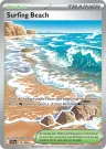 Surfing Beach 114/086 Ultra Rare from Chaos Rising