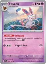 Sylveon 040/131 Rare from Prismatic Evolutions